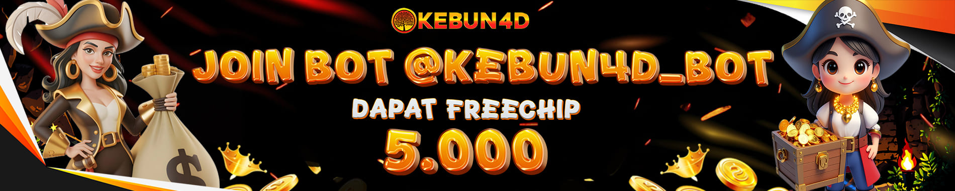 promo join bot freechip 5000